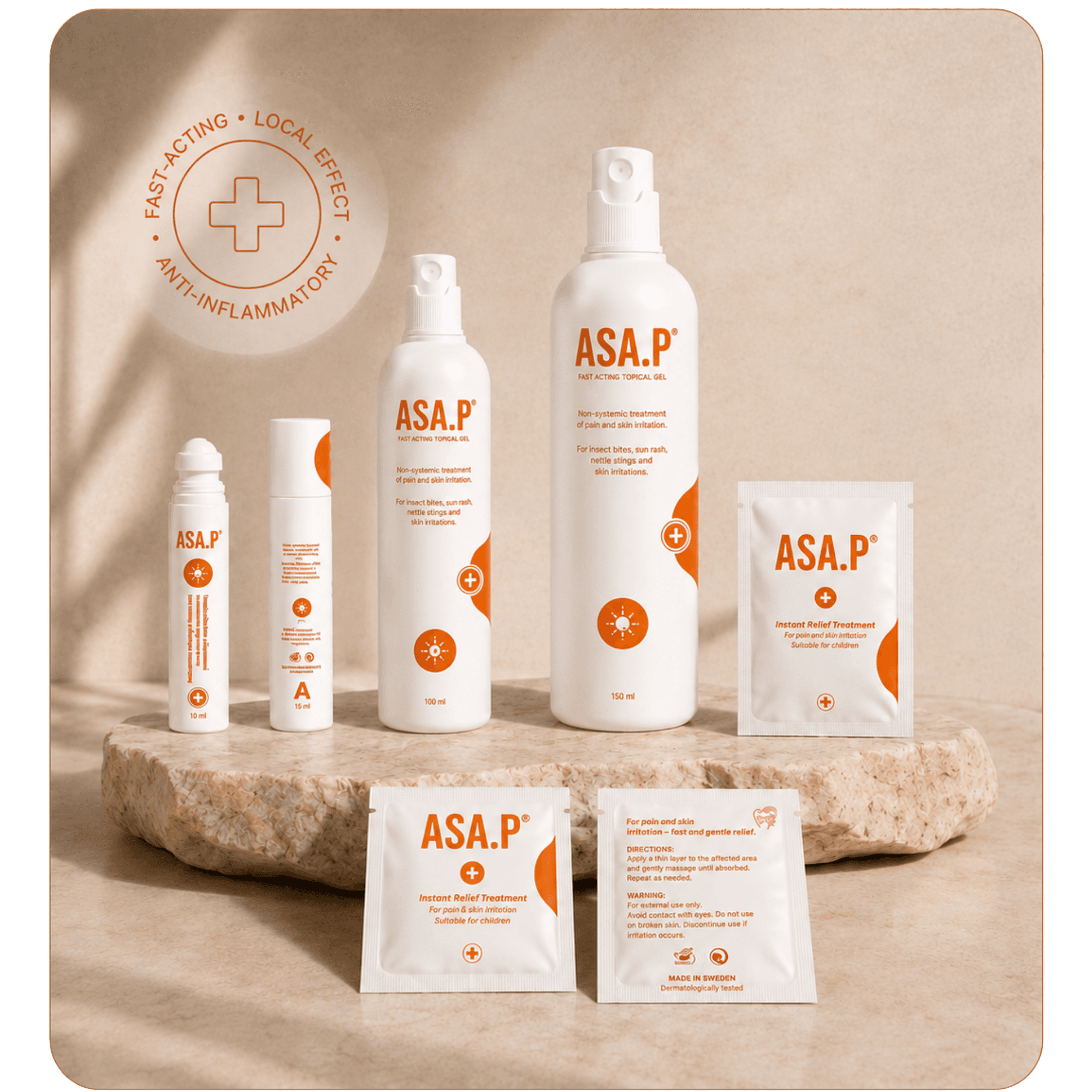 Topikal applicering av ASA.P®